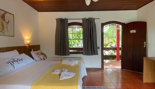 Chambre Triple Standard, patio