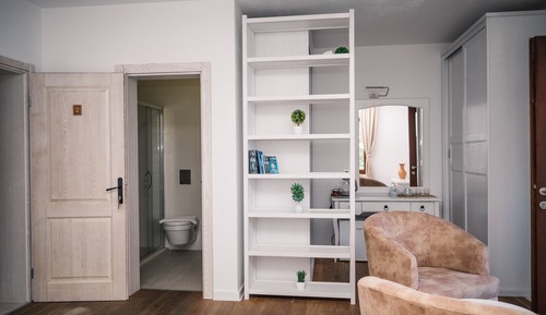 Chambre Double Deluxe, 1 très grand lit, balcon, vue mer