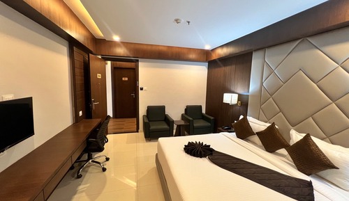 Chambre, 1 lit double, non-fumeurs, salle de bains privée
