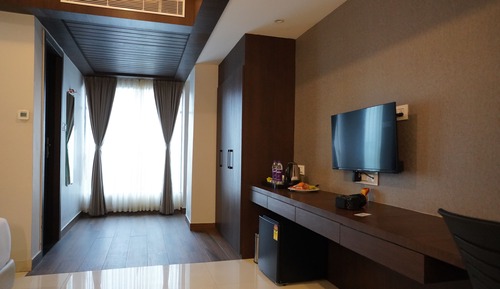 Chambre Double Exclusive, vue ville