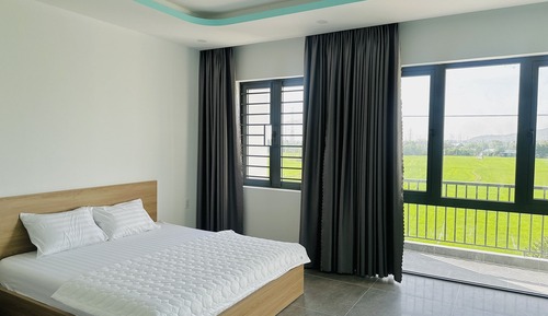 Chambre Panoramique Double ou avec lits jumeaux, 1 très grand lit