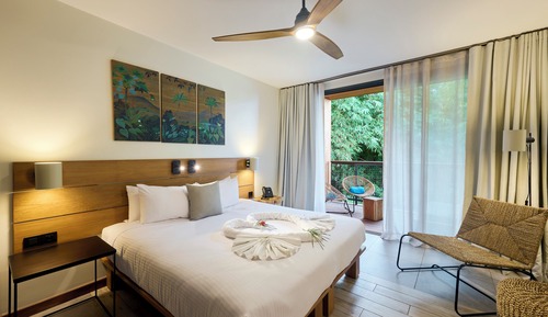Chambre Double Deluxe, vue jardin