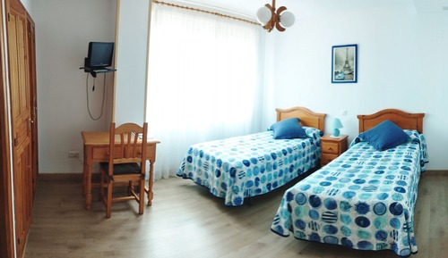 Chambre avec lits jumeaux