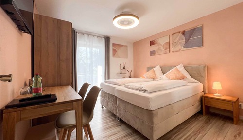 Chambre Double Classique, balcon, vue lac