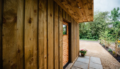 Cabane Deluxe, salle de bains attenante (Red Brook Cabin)