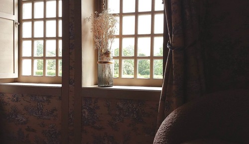 Chambre Double Supérieure, salle de bains attenante, vue parc (N°3)