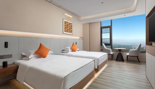 Chambre Deluxe, 2 lits une place, non-fumeurs