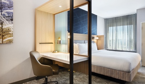 Suite, 1 très grand lit (Mobility/Hearing Access, Roll-in Shwr)