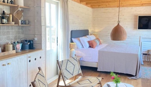 Cabane Confort, 1 chambre, vue jardin