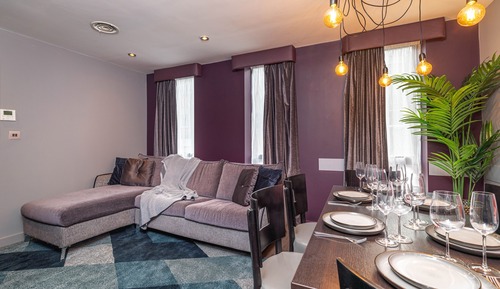Appartement Deluxe, 1 chambre, cuisine, vue ville