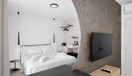 Appartement Deluxe, 2 chambres, balcon, vue jardin