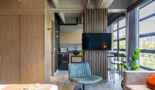 Studio, 1 lit double