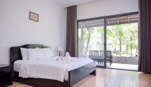 Chambre Double Supérieure pour 1 personne, vue jardin