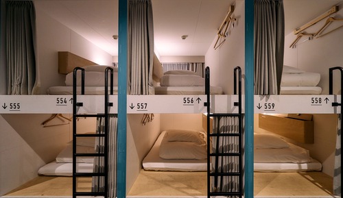 Chambre, non-fumeurs, salle de bains commune (Bunk Bed, Female Only)