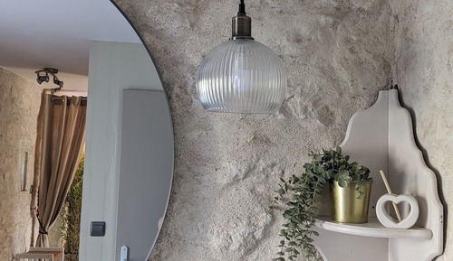 Suite Supérieure, salle de bains attenante, vue jardin (Charmante)