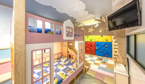 Chambre, 1 chambre (luxury caravan kids)