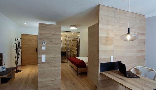 Appartement Confort, 1 lit double et 1 canapé-lit