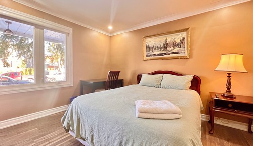 Chambre Deluxe, 1 grand lit, salle de bains privée