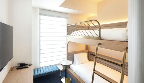 Chambre, non-fumeurs (Twin, Bunk Bed, Shower Booth)