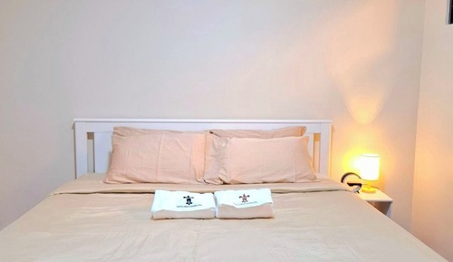 Appartement Supérieur, 1 très grand lit et 1 canapé-lit, climatisation, vue baie