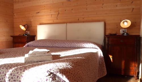 Chambre Deluxe Double ou avec lits jumeaux, vue montagne