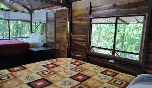Cabane Deluxe, vue fleuve