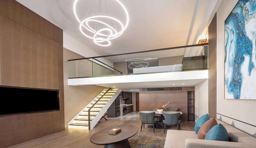 Suite, 1 très grand lit, non-fumeurs, avec vue (Wyndham)