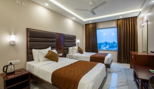 Chambre Majestueuse Double ou avec lits jumeaux