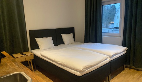 Chambre Économique Double ou avec lits jumeaux