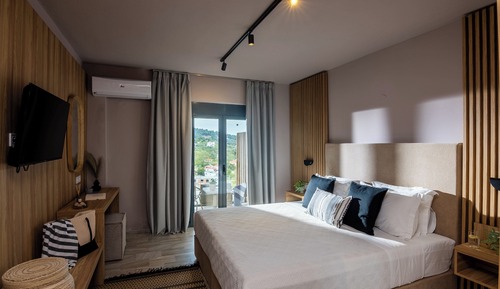 Chambre Exécutive Double ou avec lits jumeaux, 1 lit double ou 2 lits jumeaux, piscine privée