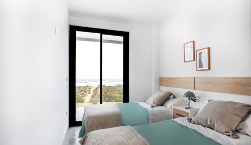 Appartement Supérieur, 2 chambres, vue mer, en front de mer
