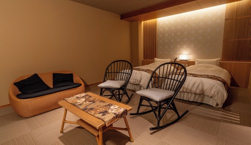 Chambre, non-fumeurs, en angle (with Open-air Bath)