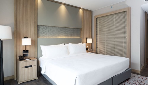 Chambre Deluxe, 1 très grand lit, vue ville
