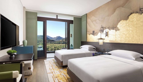 Chambre, 2 lits une place, fumeurs (Landscape View)