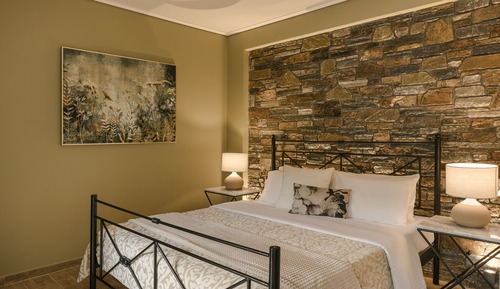 Chambre Double Deluxe, vue partielle sur la mer