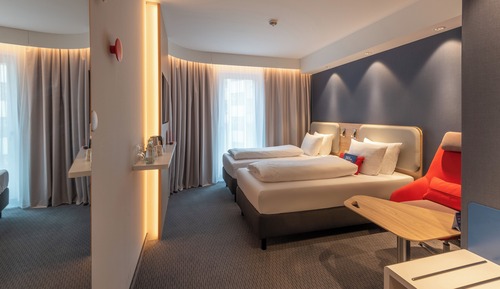 Chambre Standard, 2 lits une place