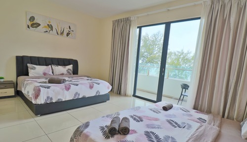 Villa Familiale, 5 chambres, vue océan, en front de mer