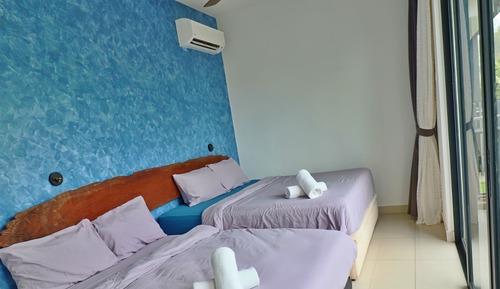 Villa Familiale, 4 chambres, en bord de plage