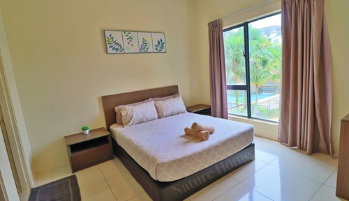 Appartement Standard, 2 chambres, vue piscine, en bord de plage