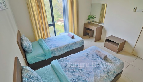 Appartement Standard, 2 chambres, réfrigérateur et four à micro-ondes, vue mer
