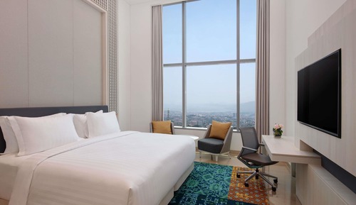 Chambre Deluxe, 1 très grand lit, vue ville