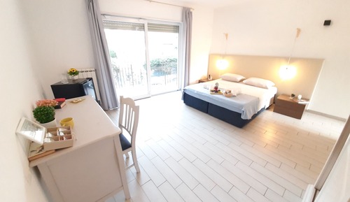 Chambre Double Deluxe, 1 chambre, patio, vue ville