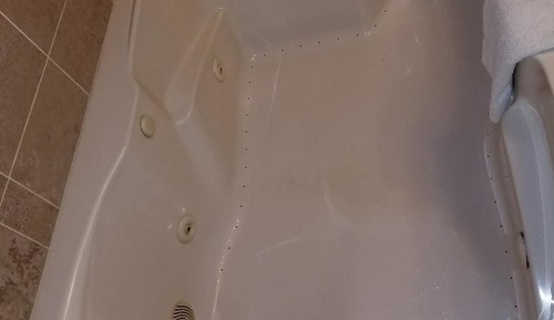 Chambre Luxe, 2 grands lits, fumeurs, baignoire à jets
