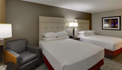 Suite, 2 grands lits, réfrigérateur et four à micro-ondes (2 Rooms, Sofabed)