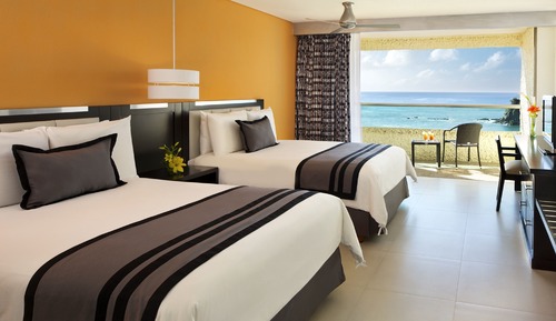 Chambre Deluxe, 2 lits doubles, en front de mer (Preferred Club)