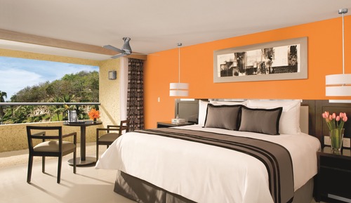 Chambre Deluxe, 1 très grand lit, en front de mer (Preferred Club)