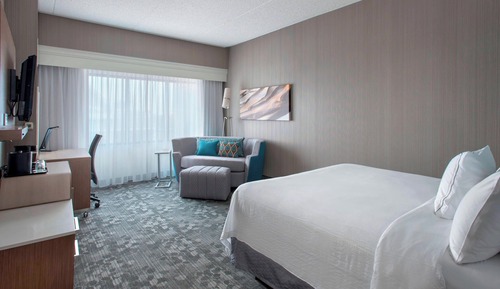 Chambre, 1 très grand lit et 1 canapé-lit (Hearing Accessible)