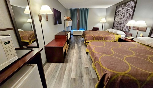 Chambre, 2 grands lits, non-fumeurs