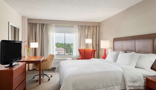 Chambre, 1 très grand lit, accessible aux personnes à mobilité réduite, baignoire