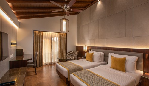 Chambre Double, accès salon affaires, vue océan